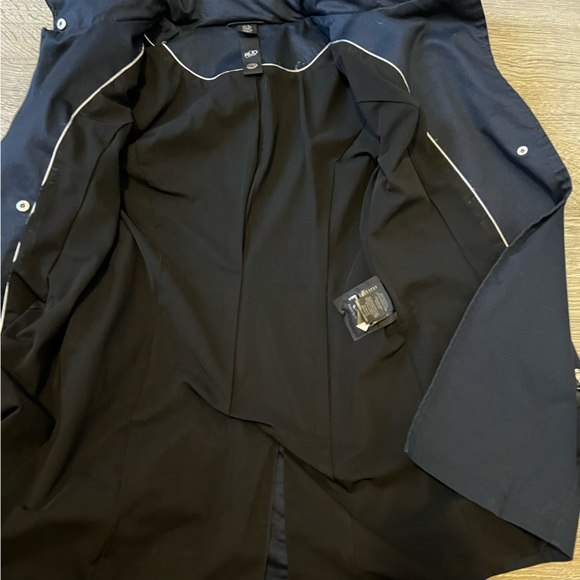 RUD by RUDSAK Trench Coat - Navy Blue - Picture 6 of 12